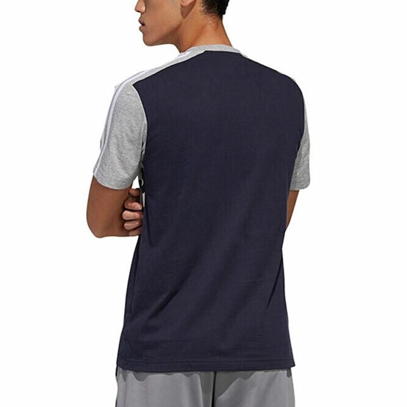 Мужская футболка adidas M Ess Cb Tee (серо-синяя) — фото 4