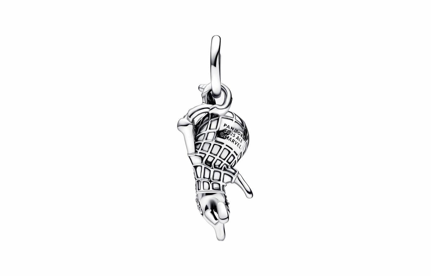 Женская подвеска Pandora Человек-паук Marvel (серебряная) — фото 2
