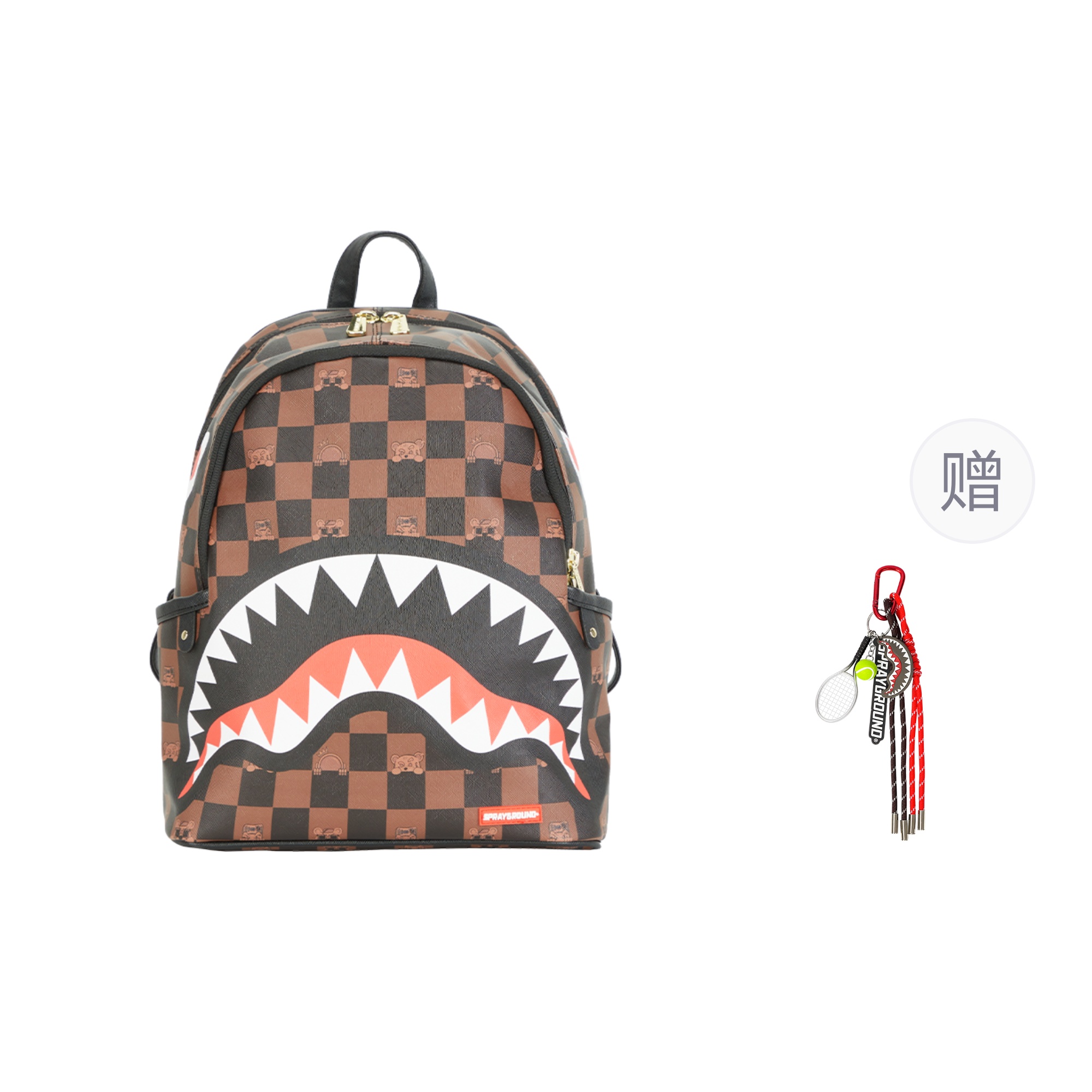 Рюкзак SPRAYGROUND SPRAYGROUND sgLogo PVC (коричневый)