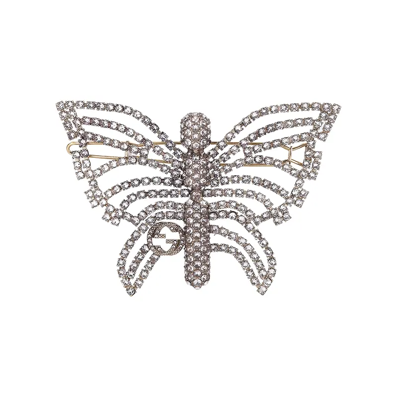【Previous Season】crystal-embellished butterfly hair slide