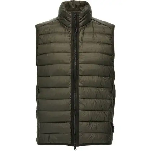 STONE ISLAND Compass Patch High Neck Padded Gilet