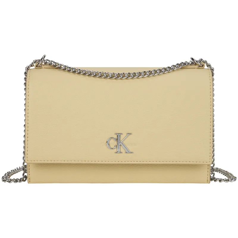 CALVIN KLEIN Synthetic Material Crossbody Bags Women's Chick Yellow