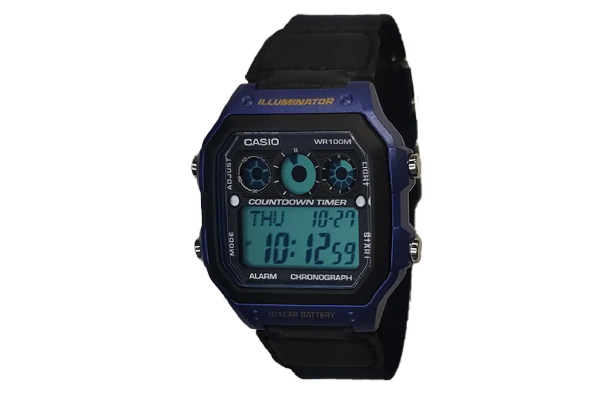 CASIO Custom Collection Quartz Movement Watch Men's Watches Gray Dial