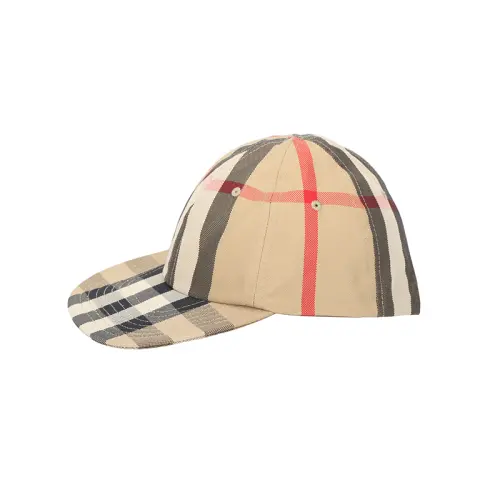 Burberry Reversible Vintage Check Baseball Cap