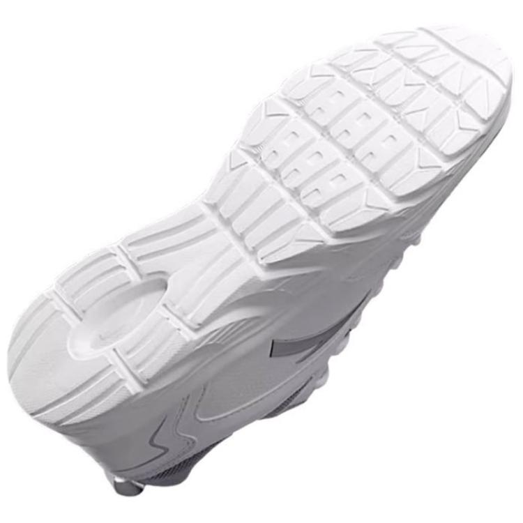ANTA Cushioned Slip-Resistant Abrasion-Resistant Low-Top Running Shoes Men’s White Gray