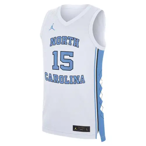 Jordan Vince Carter North Carolina Tar Heels Replica Men's Jordan Brand College Basketball Jersey