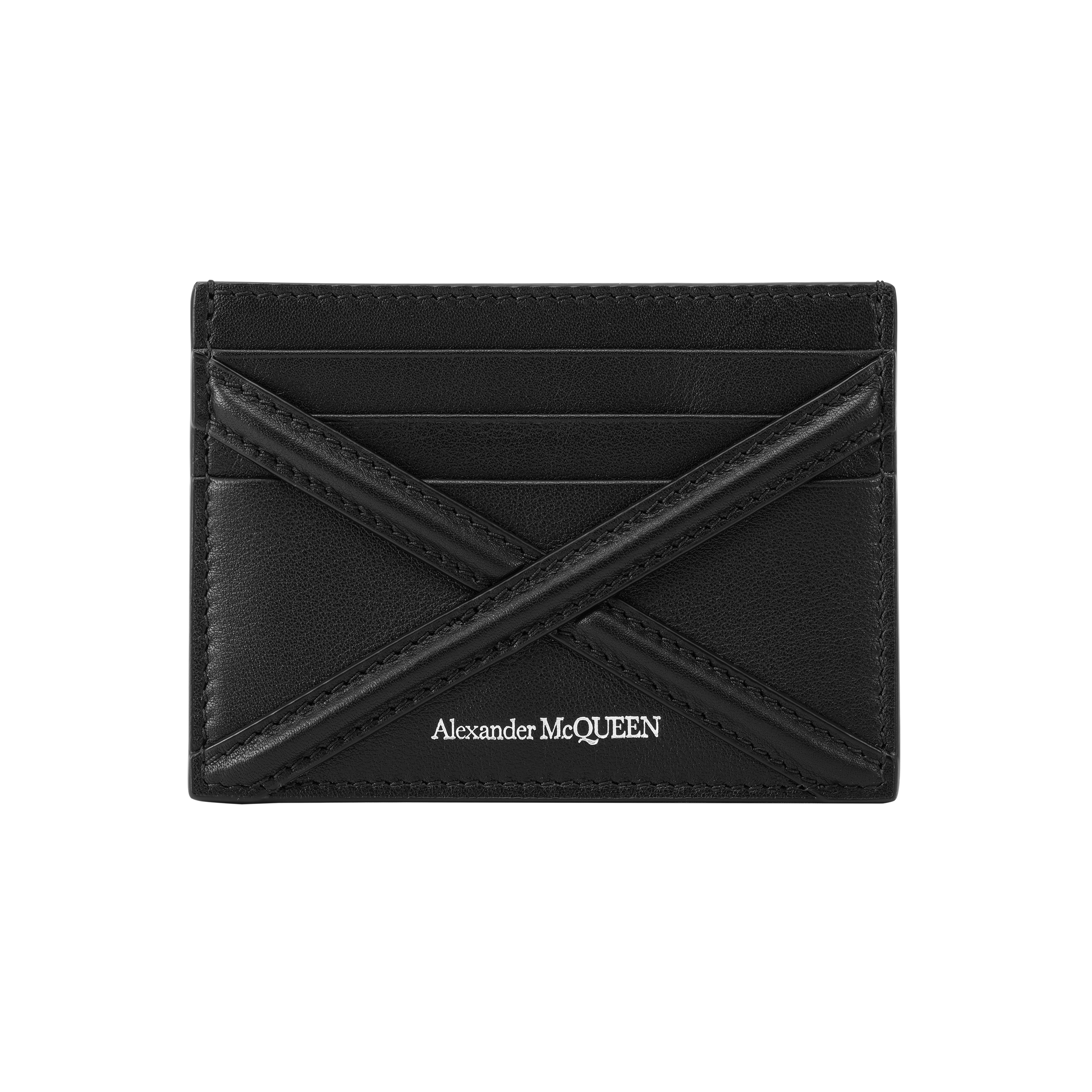 Мужской кардхолдер Alexander McQueen Harness (черный)