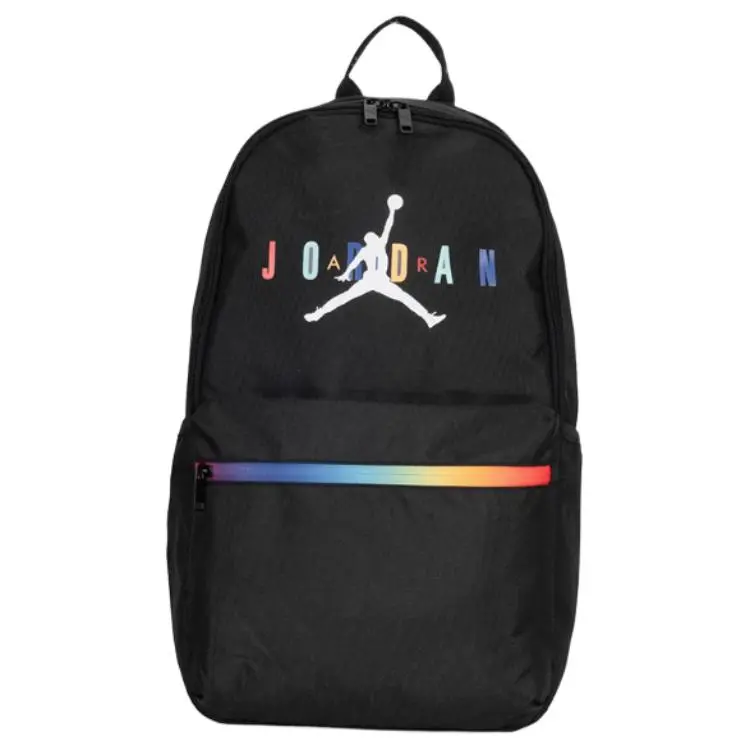 Jordan Polyester Backpack Unisex Black