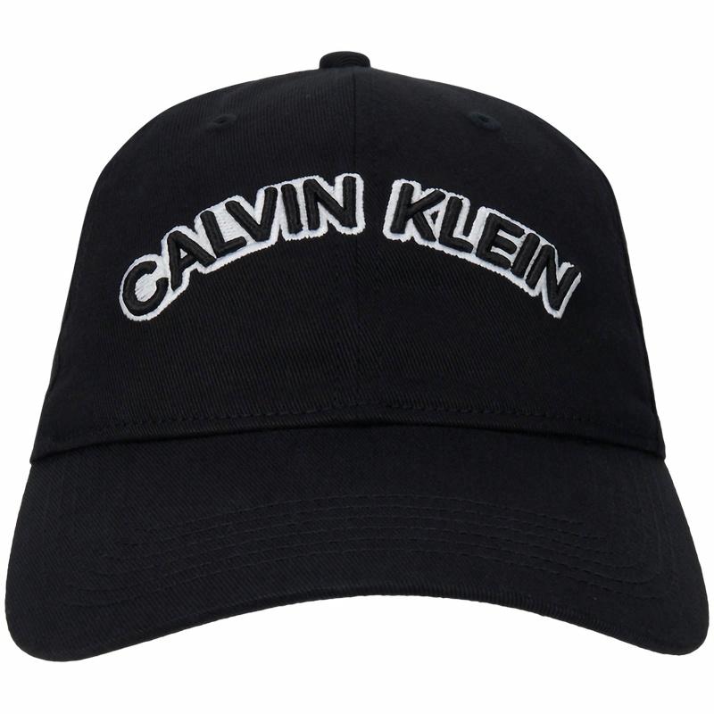 Кепка CALVIN KLEIN с вышивкой (черная)