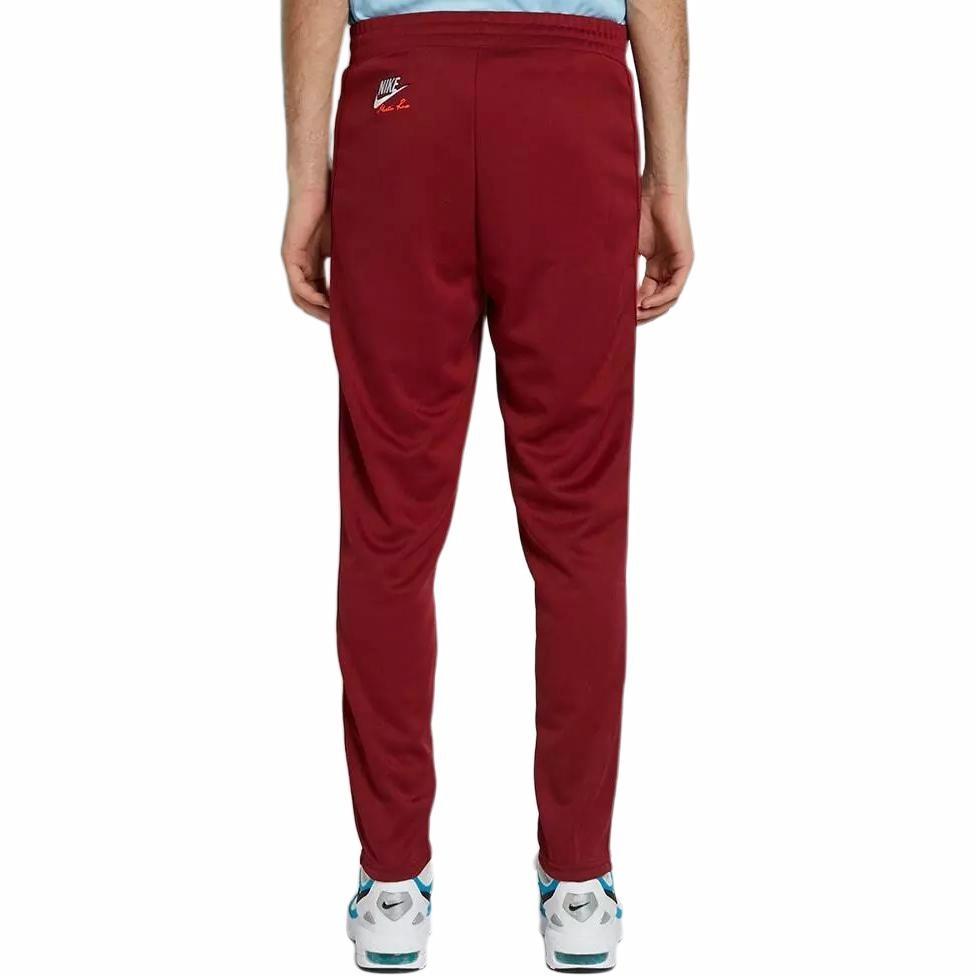 Мужские штаны Nike x MARTINE ROSE TRACK PANT (бордовые) — фото 2