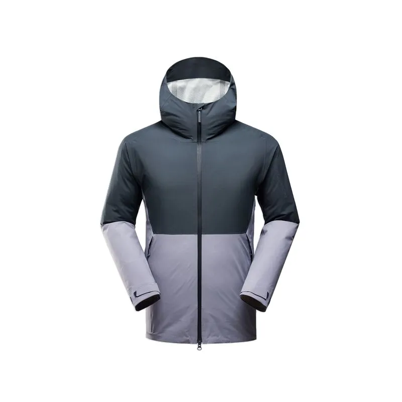 SALOMON OUTERPATH Breathable, Waterproof And Windproof Windbreaker Jacket Men's Midnight Blue/Granite Blue