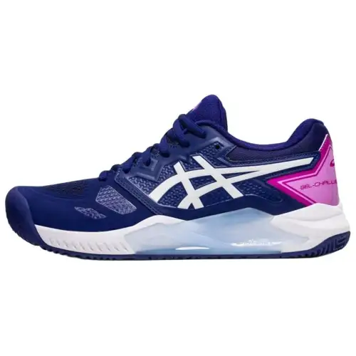 Asics Gel Challenger 13 Comfortable Low top Tennis Shoes Women's Blue White