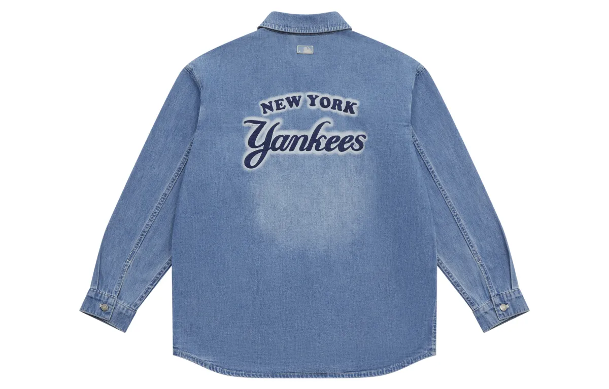 MLB New York Yankees Shirt Unisex Light Blue