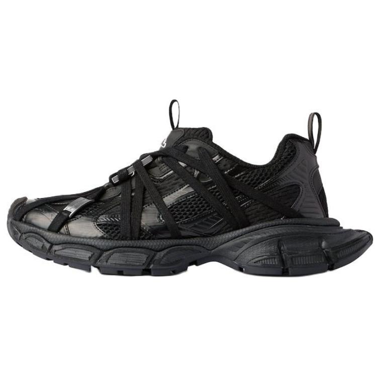 Balenciaga 3XL Low top Chunky Sneakers Men's Black