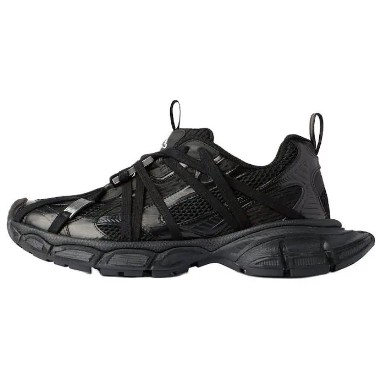 Balenciaga 3XL Low top Chunky Sneakers Men's Black