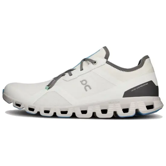 On Running Cloud X 3 AD 'Undyed White/Niagara' Sneakers