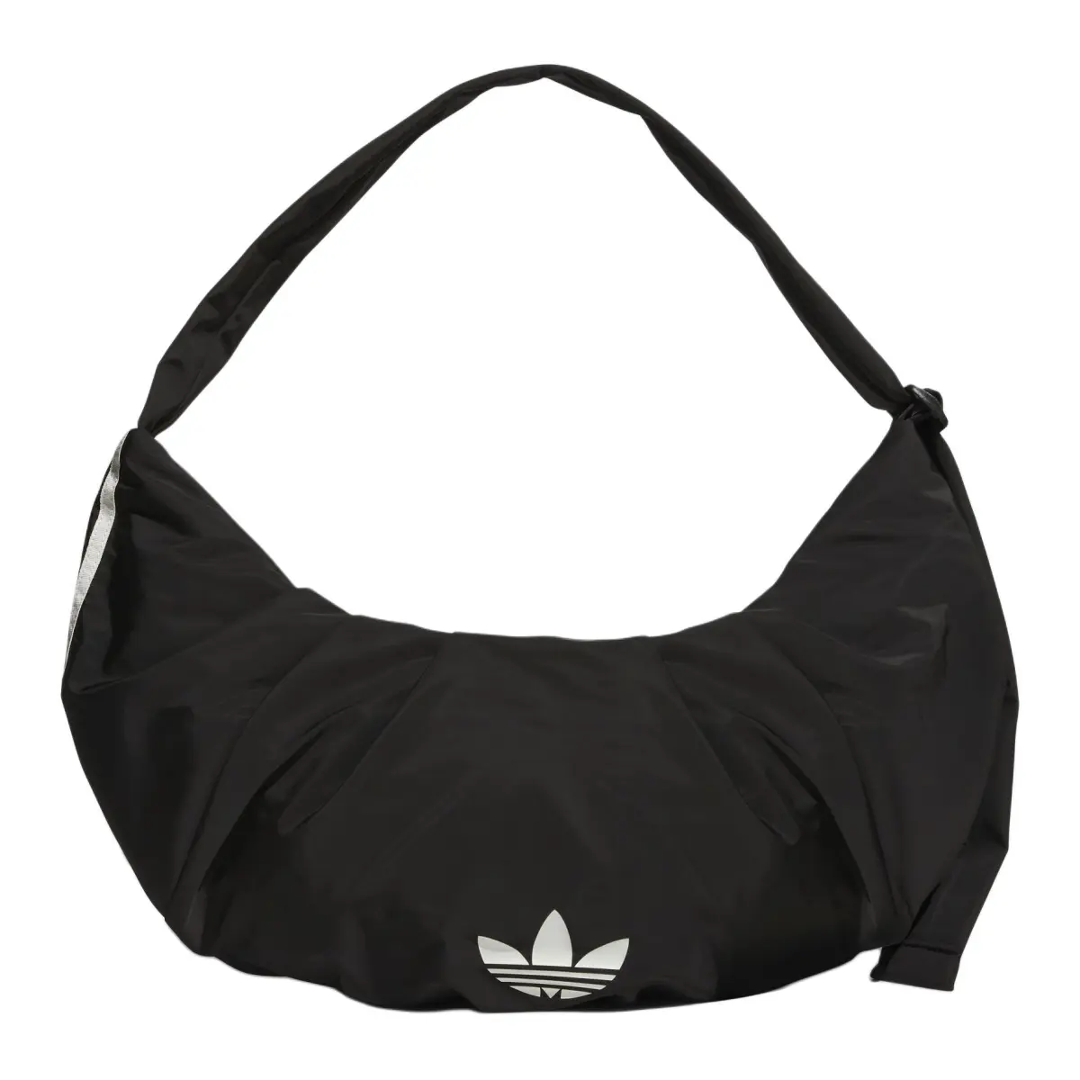 Adidas Originals Trefoil Recycled Polyester Cloud Bag, Shoulder Bag Large Women's Black