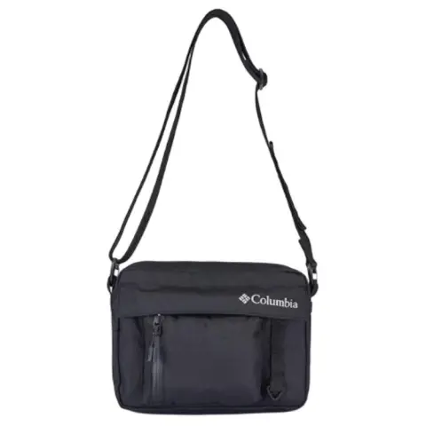 Columbia 4L Shoulder Bag, Crossbody Bag, Outdoor Bag Fabric Black Unisex