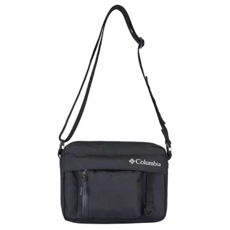 Columbia 4L Shoulder Bag, Crossbody Bag, Outdoor Bag Fabric Black Unisex