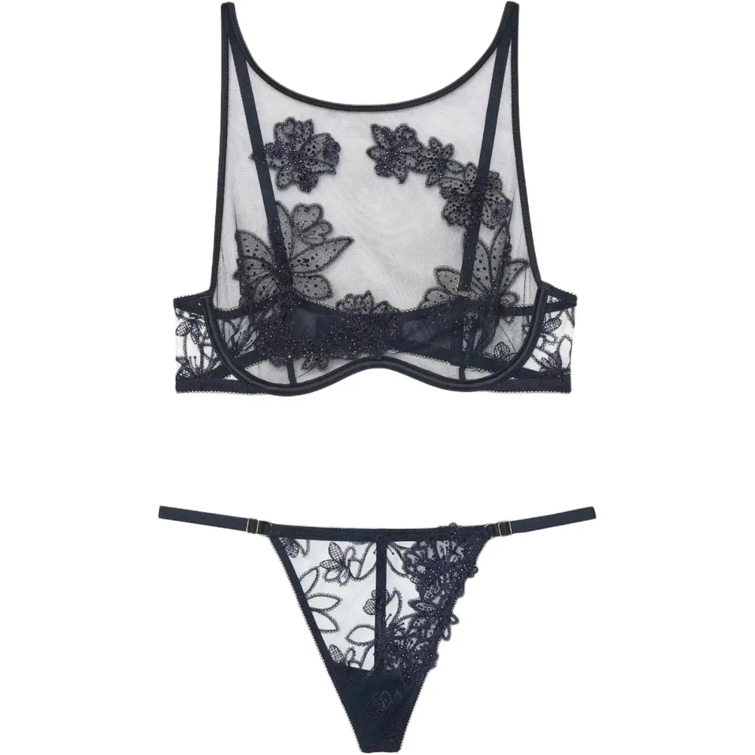 Victoria's Secret Underwear Set Women's Black
