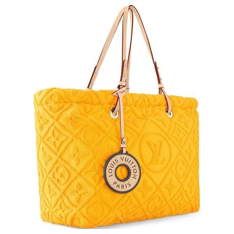 Женская сумка Louis Vuitton LOUIS VUITTON Tote (желтая) — фото 2