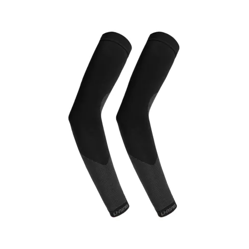 LiNing Basketball Cycling Mountain Climbing Breathable and Skin Friendly Ice Silk Cool Feel Integrated Woven Sleeves Arm Guards UPF50+ Sun Protection and UV Protection Nylon Spandex Uniform Comprehensive Protection for Men and Women