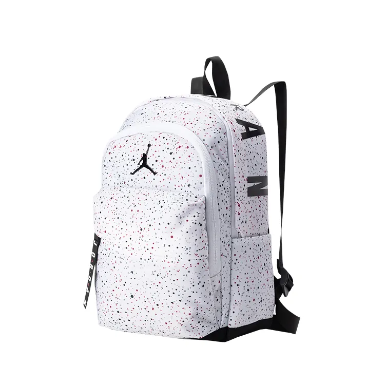 Jordan Polyester Backpack Unisex White