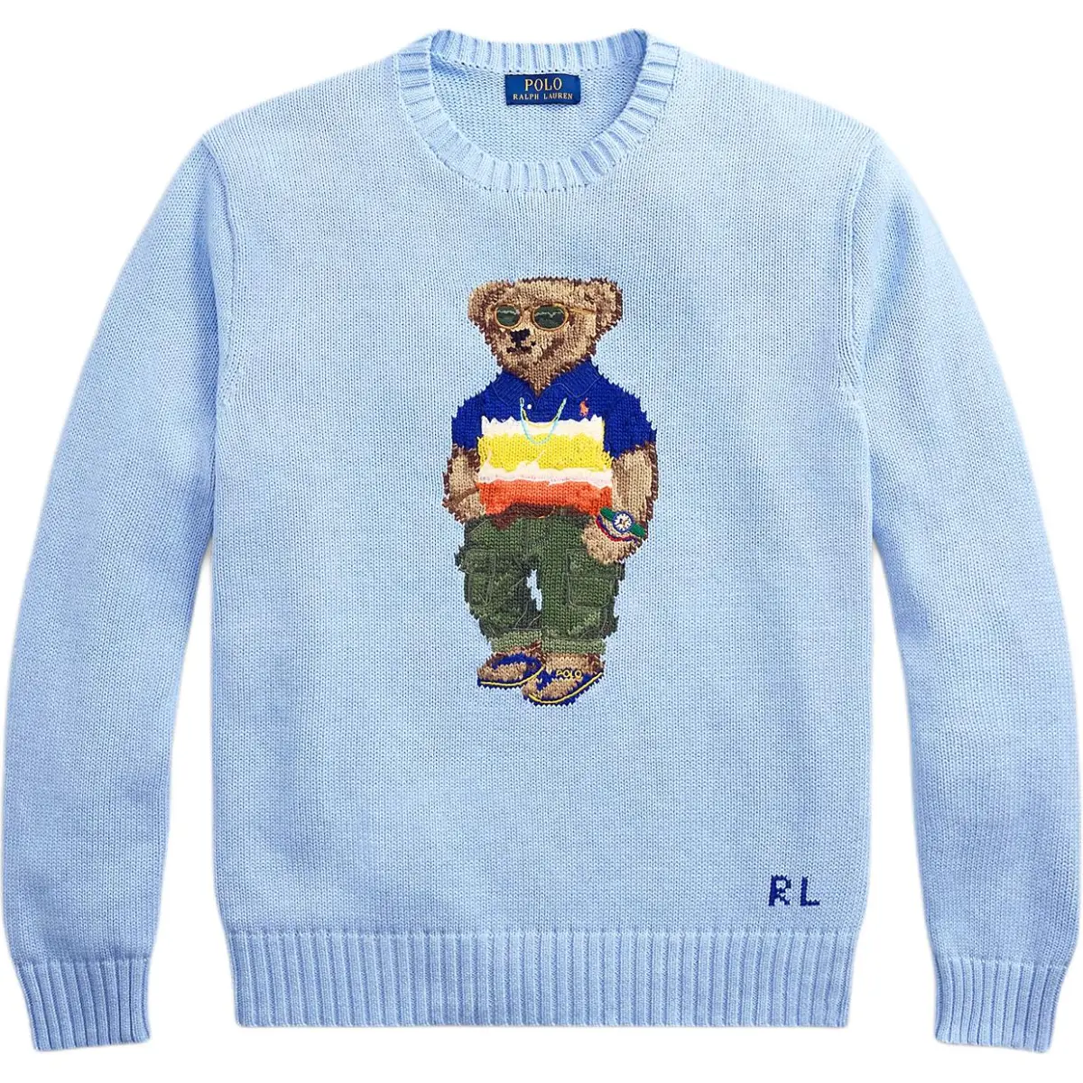 Polo Ralph Lauren Polo Bear Knitwear Men's Blue