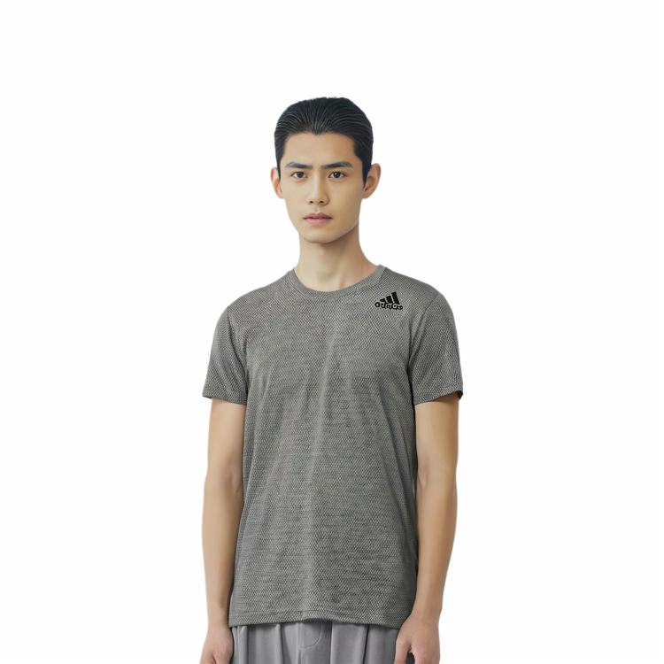 Мужская футболка adidas H.rdy 3s Tee (серая) — фото 5