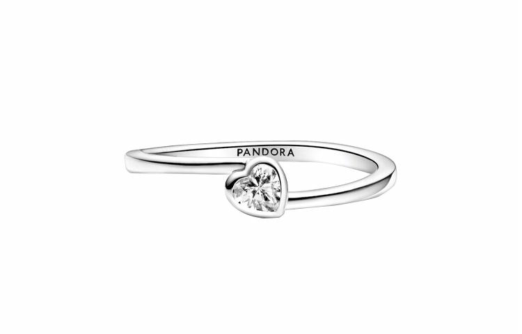 Женское кольцо Pandora 925 (серебряное) — фото 2