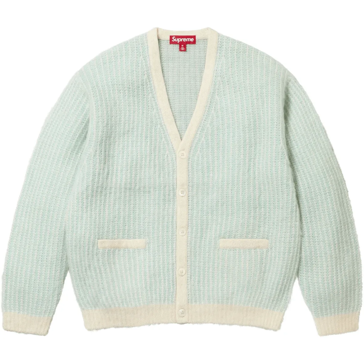 Supreme 2 Tone Mohair Cardigan