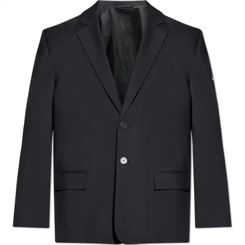 Balenciaga Collared Button Up Blazer