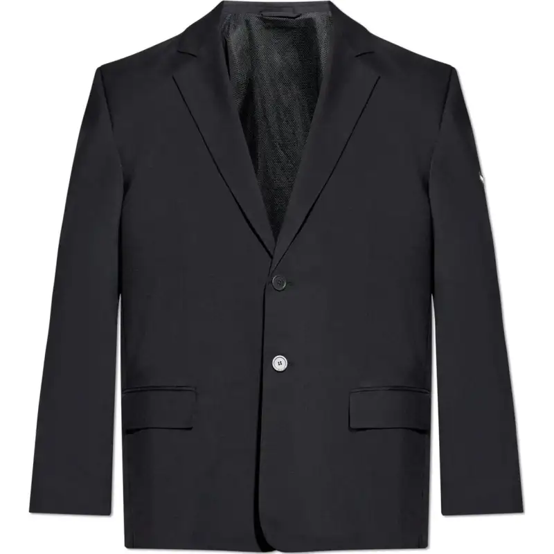 Balenciaga Collared Button Up Blazer