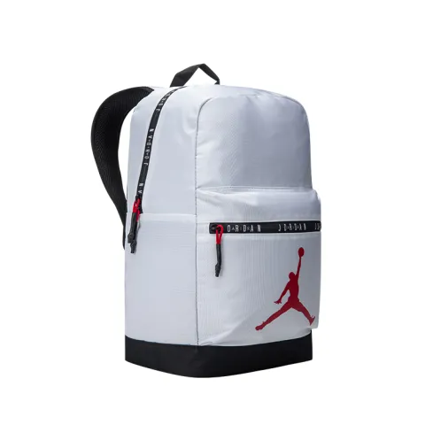 Jordan Polyester Backpack Regular Unisex White
