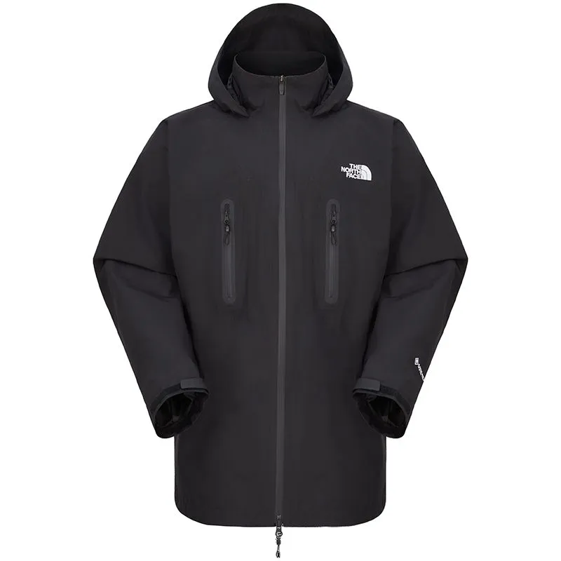 THE NORTH FACE Urban Exploration SS25 Waterproof, Windproof, And Breathable Windbreaker Jacket Men's Cosmic Black