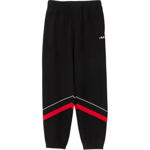 FILA SS25 Knitted Sweatpants Unisex Black