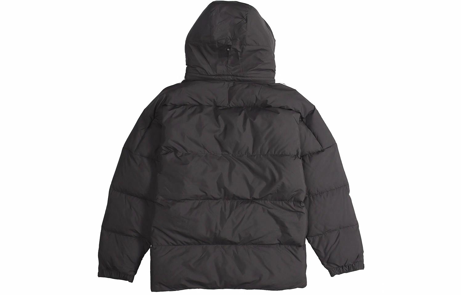 Мужские куртка adidas 3st Puff Down J (черный) — фото 2
