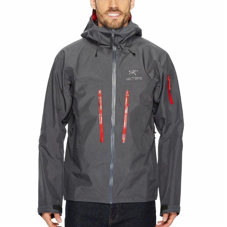 Мужская куртка Arcteryx Alpha SV (черная) — фото 7