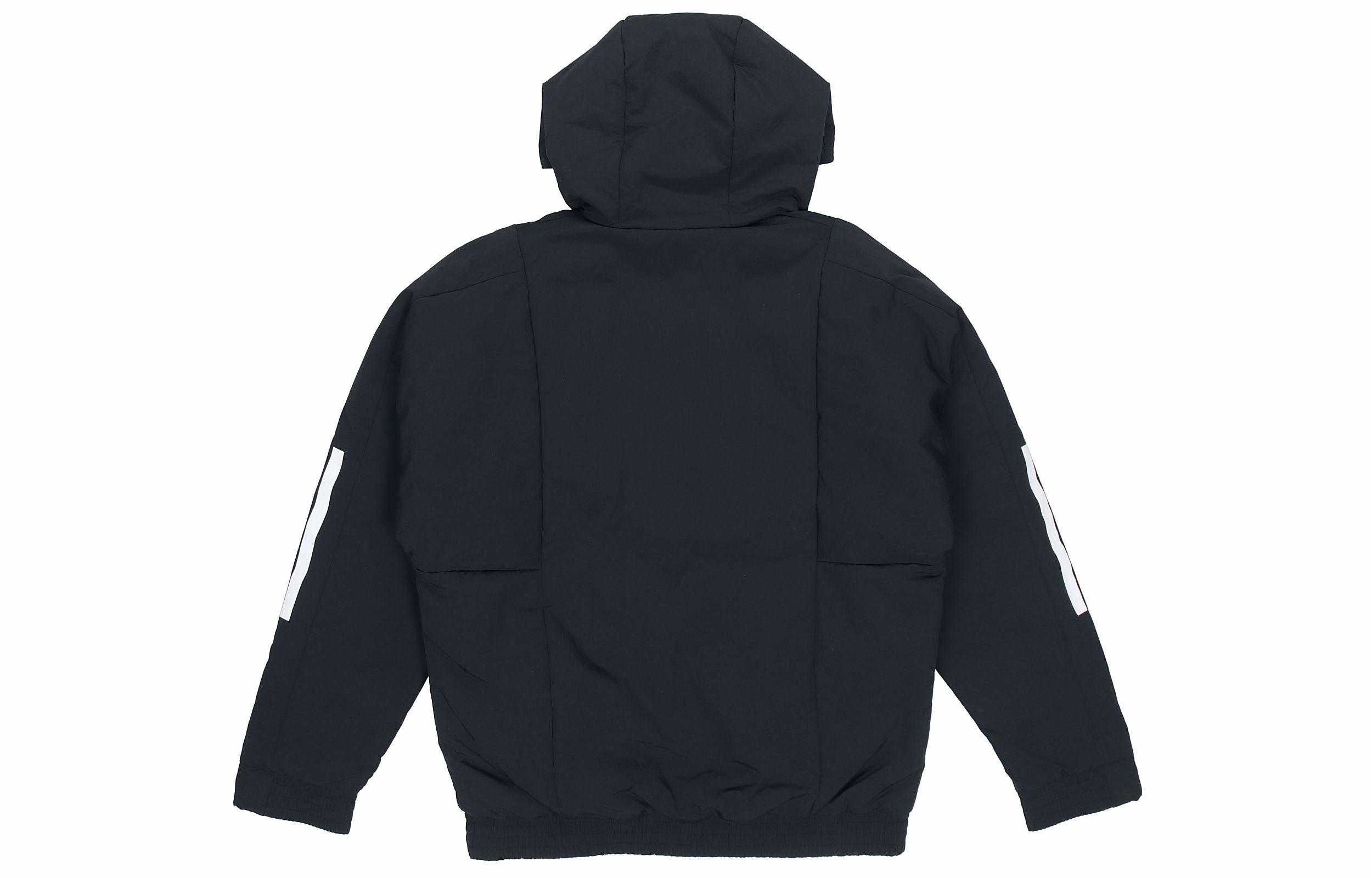 Мужская куртка adidas Bts Hooded Jkt (черная) — фото 2