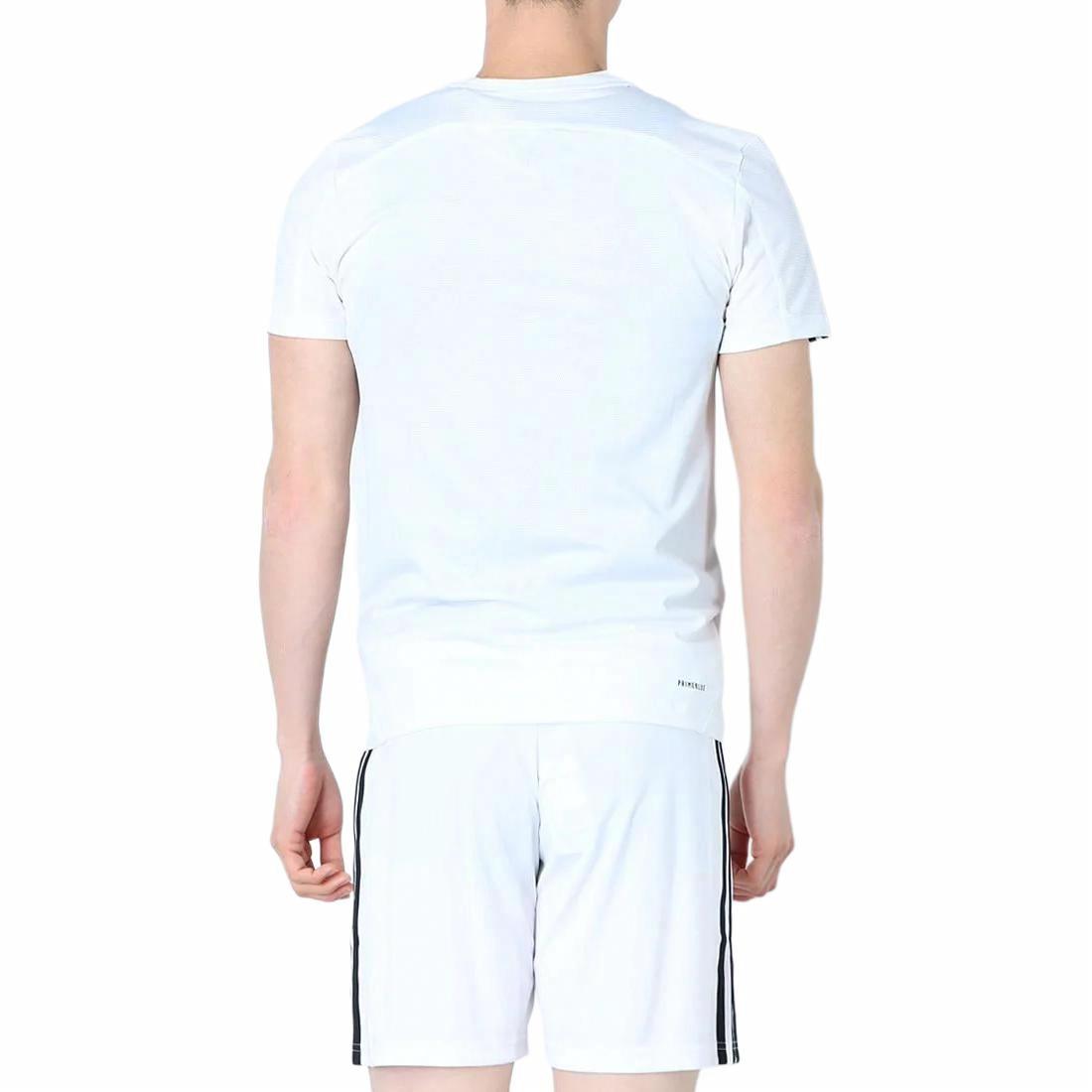 Мужская футболка adidas Aero3s Tee Pb T (белая) — фото 7