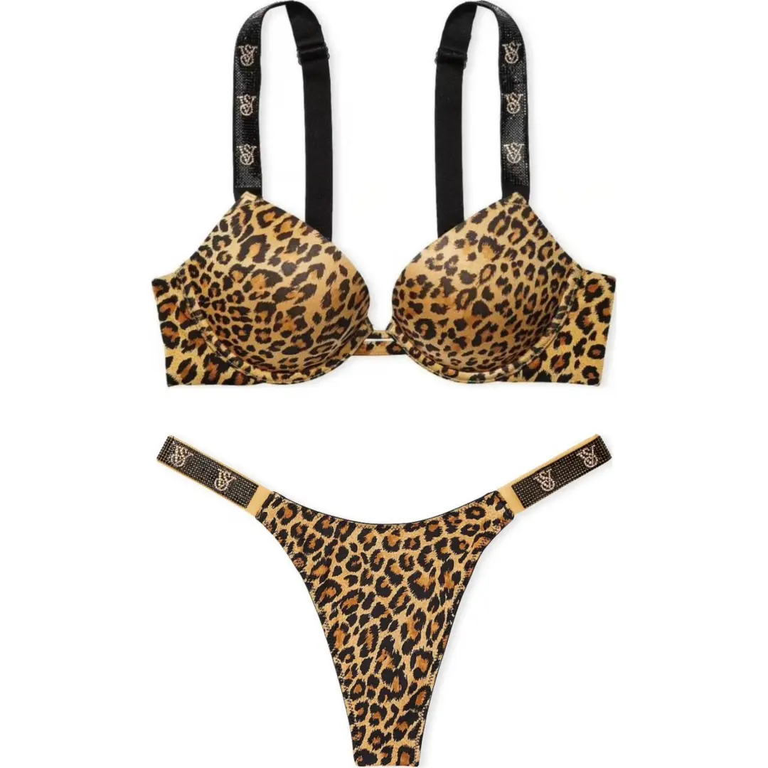 Victoria's Secret Underwear Set Women's Leopard Print