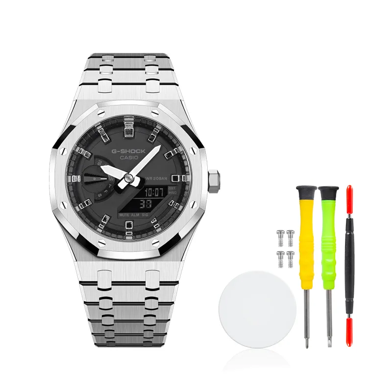 CASIO Custom Collection Quartz Movement Stainless Steel Watchband Watch Unisex Black Dial