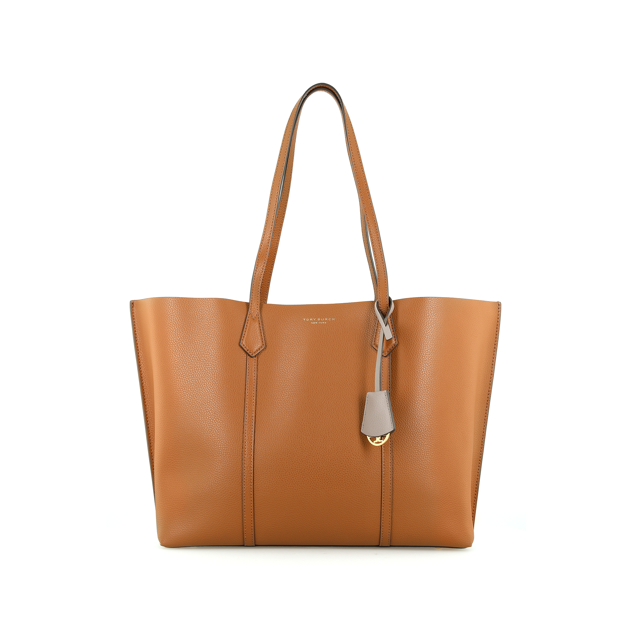 TORY BURCH Perry Triple Compartment Tote Light Umber