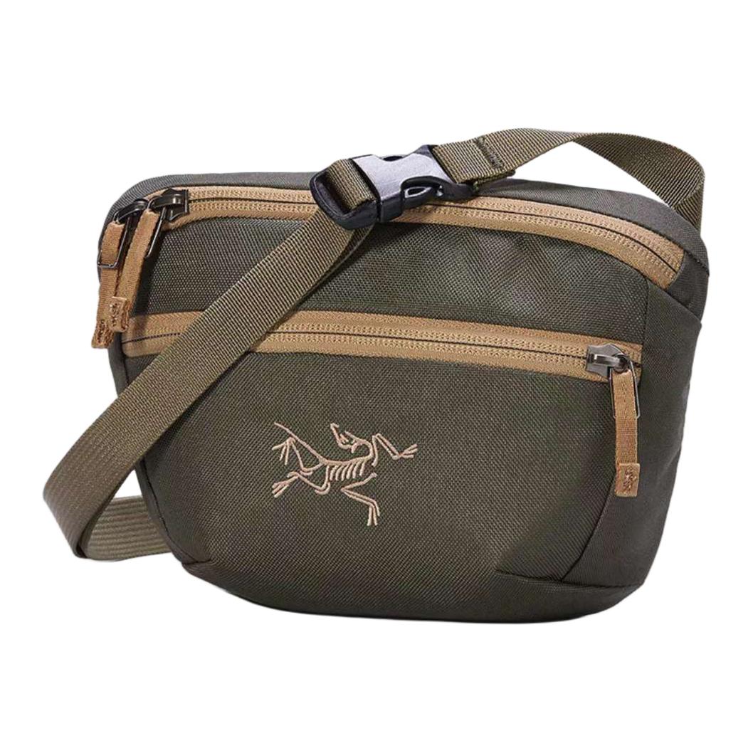 Сумка Arcteryx Mantis 1.5L (зелено-коричневая)