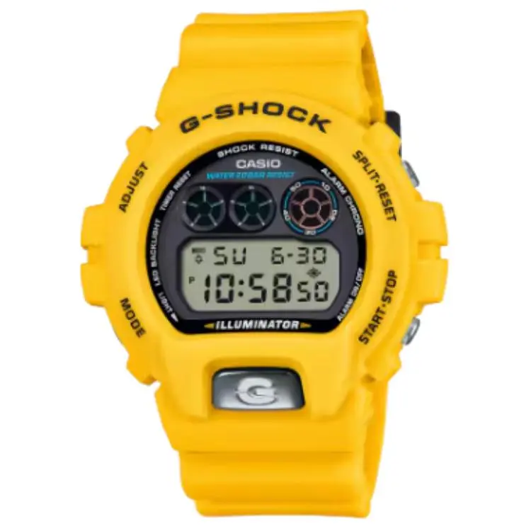CASIO 6900 Collection Quartz Movement Watch Unisex Gray Dial