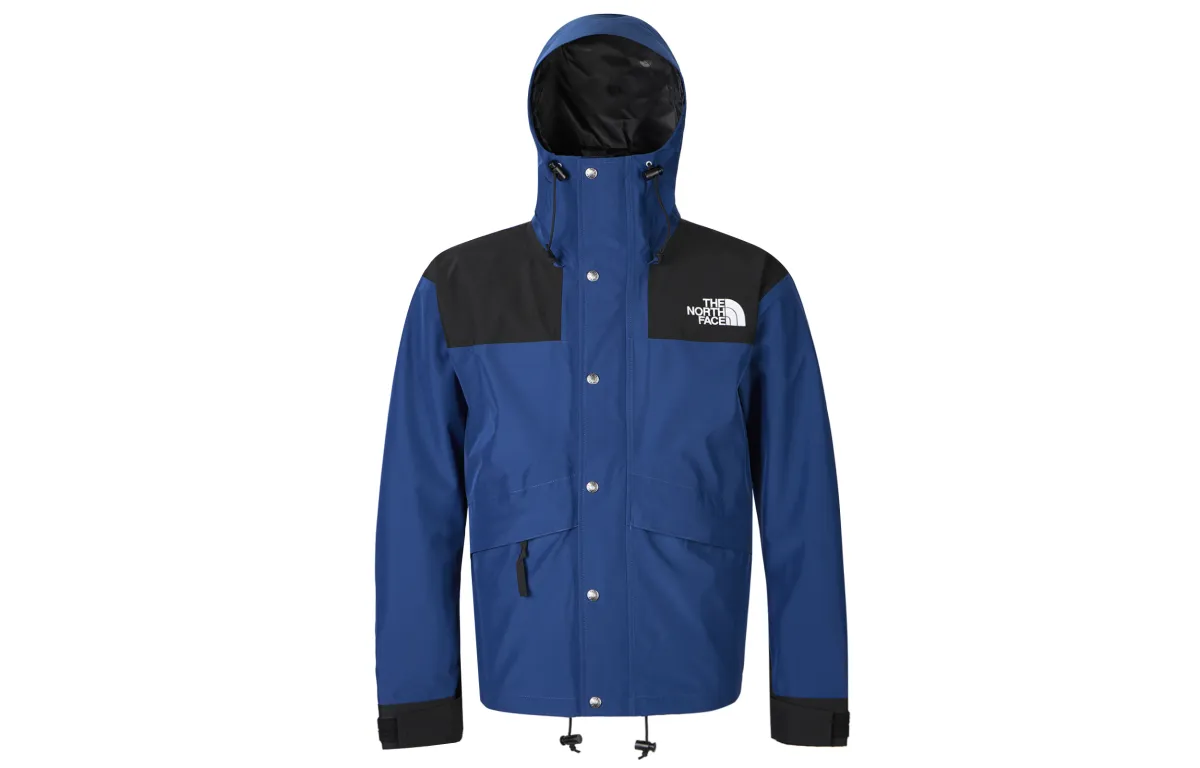THE NORTH FACE ICON Breathable, Waterproof And Windproof Windbreaker Jacket Unisex Marine Blue