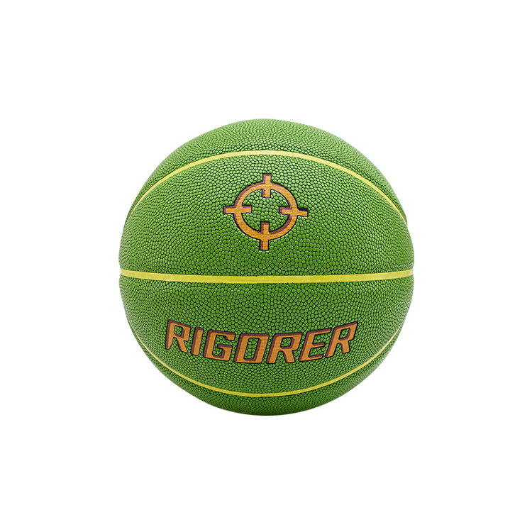 RIGORER Halloween Collection Pu Basketball Green Size 5 Training Kids’