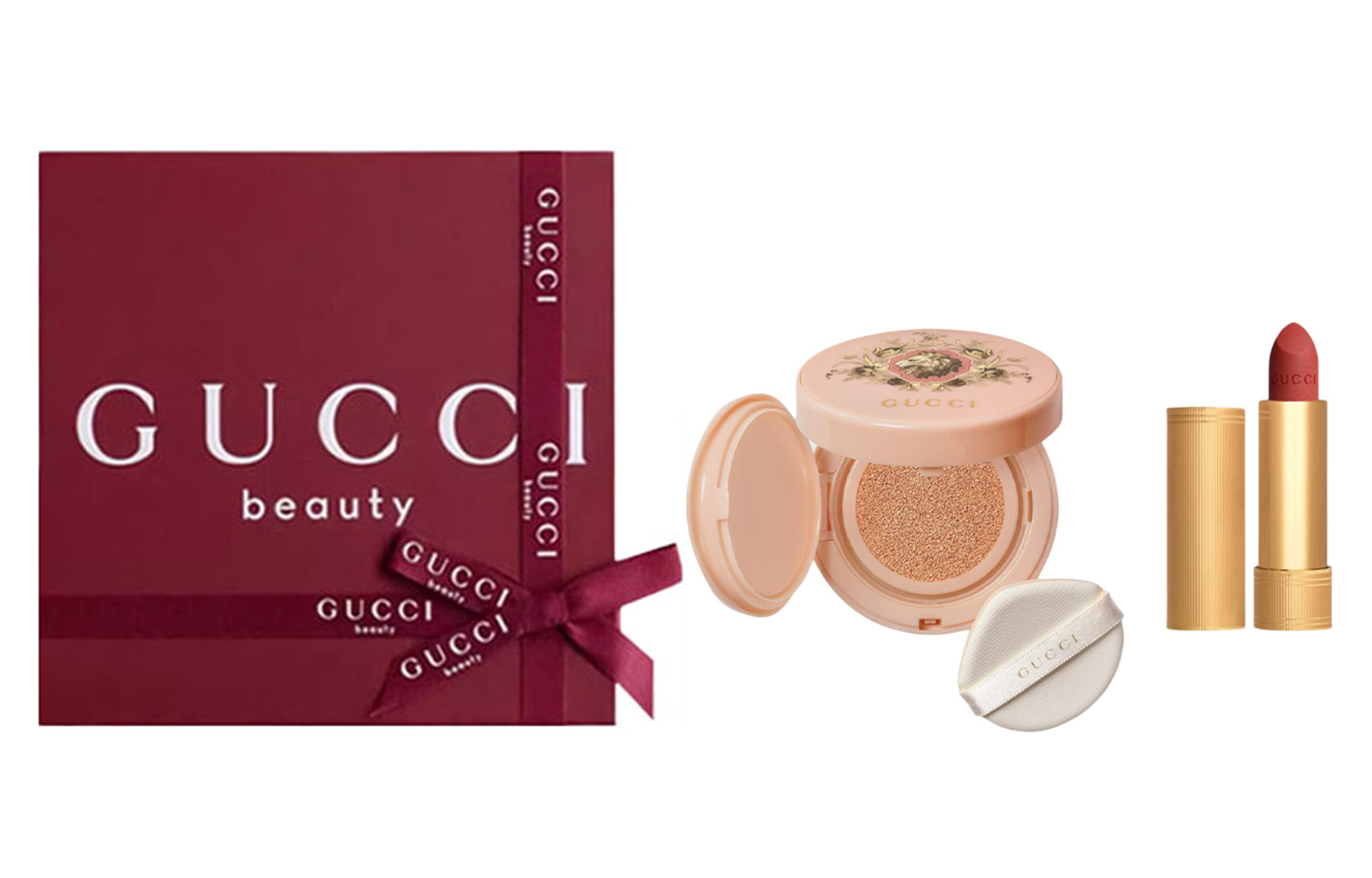 Косметический набор Gucci Beauty Set (золотой)