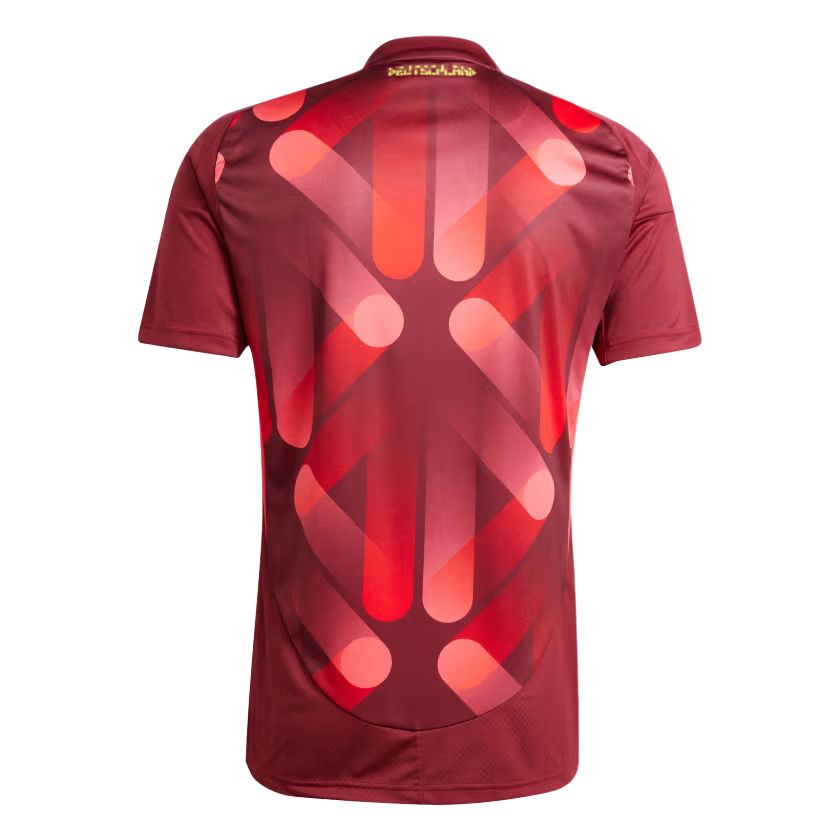 Adidas SS25 Soccer Jersey Men’s Preppy Red