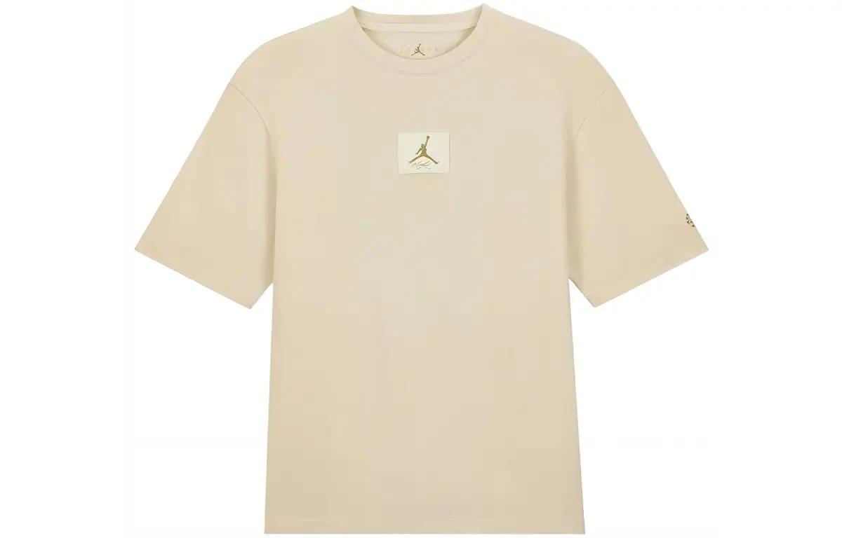 Jordan x TITAN T Shirt Men's Beach Light Yellow